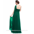 Wholesale Cheap Alibaba One Shoulder Ribbon Royal Blue purple green Beach Long Weddings Bridesmaids Evening Party Dresses LBL64